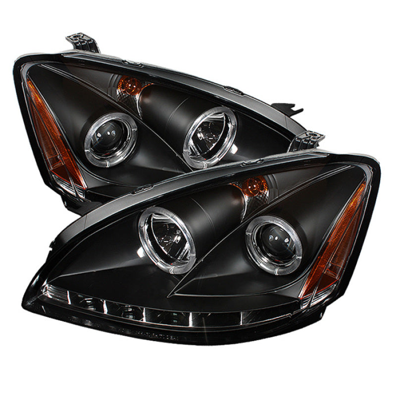 Spyder Nissan Altima 02-04 Projector Headlights Halogen Model- LED Halo LED Blk PRO-YD-NA02-HL-BK 5008077 5008077 Photo - Primary