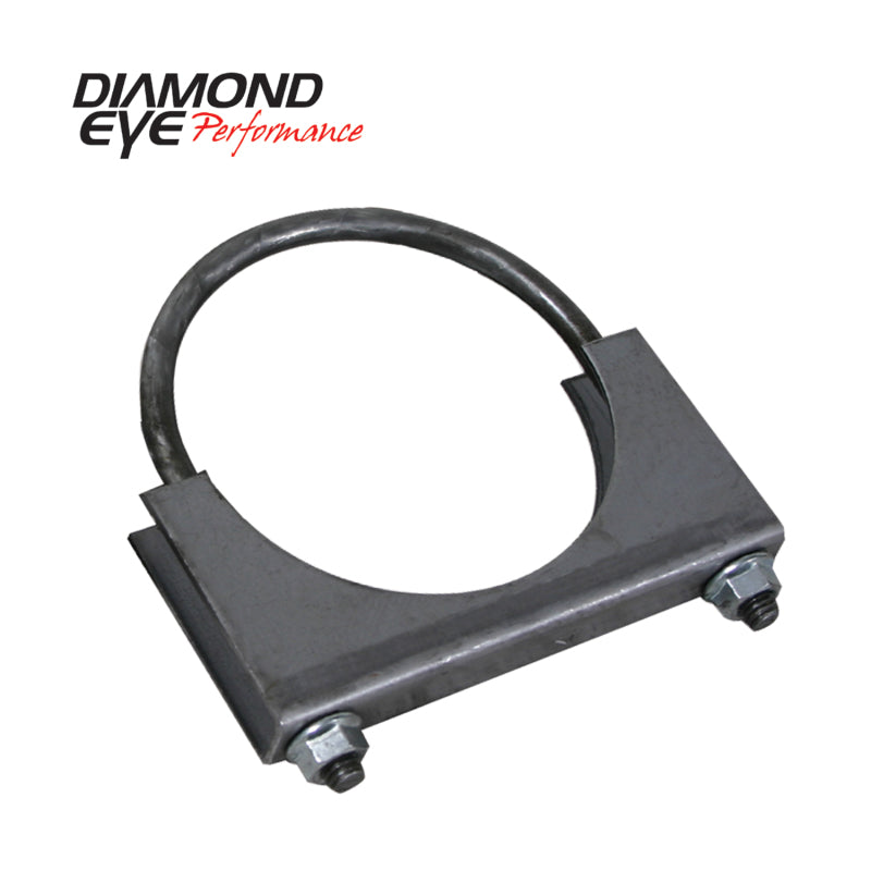 Diamond Eye Performance Diamond Eye CLAMP 5in 3/8in U-BOLT 11 GAUGE SADDLE HEAVY DUTY 444003 444003 Photo - Primary