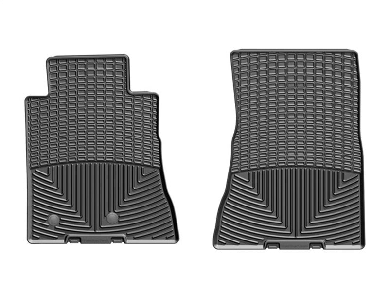 WeatherTech 2015+ Ford Mustang Shelby GT350/GT350R Front Rubber Mats - Black W379 W379 Photo - Primary