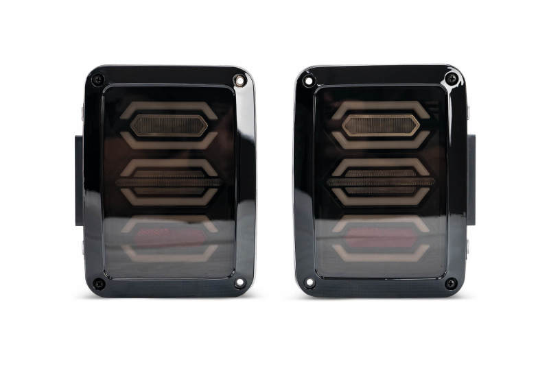 DV8 Offroad 07-18 Jeep Wrangler JK Octagon LED Tail Light TLJK-02 TLJK-02 Photo - Unmounted