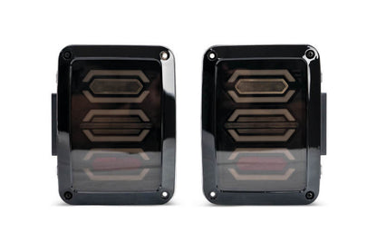 DV8 Offroad 07-18 Jeep Wrangler JK Octagon LED Tail Light TLJK-02 TLJK-02 Photo - Unmounted