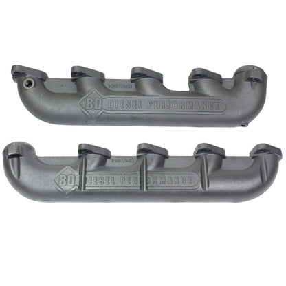 BD Diesel Exhaust Manifold Set - Ford 2003-2007 6.0L Power Stroke 1041480 Photo - Unmounted