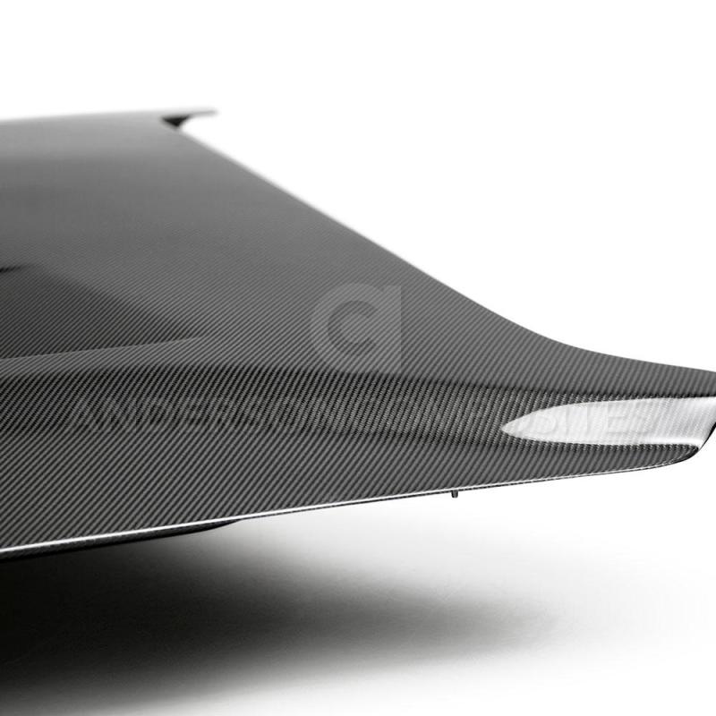 Anderson Composites 2018 Ford Mustang GT Type-SA Style Heat Extractor Double Sided Carbon Fiber Hood AC-HD18FDMU-SA-DS AC-HD18FDMU-SA-DS User 5
