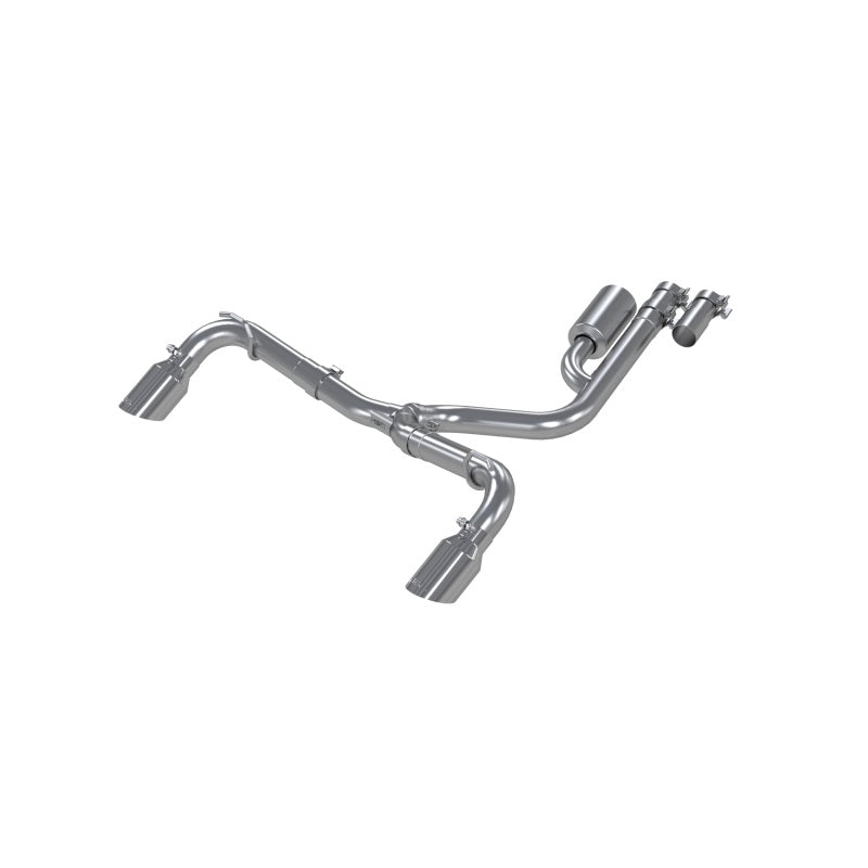 MBRP 2021+ Ford Bronco Sport (1.5L / 2.0L EcoBoost) 2.5in Res-Back Exhaust - Dual Rear - Alum. Steel S5207AL S5207AL Photo - Primary
