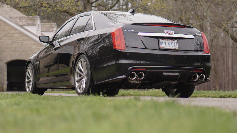 Stainless Works 2016-18 Cadillac CTS-V Sedan Catback System Resonated X-Pipe Dual-Mode Mufflers CTSV16CB CTSV16CB User 9