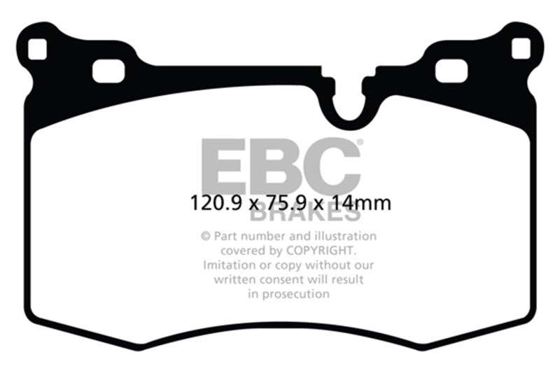 EBC Disc Brake Pad Set DP41854R Photo - Primary