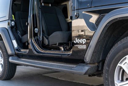 DV8 Offroad 07-23 Jeep Gladiator/Wrangler JT/JK/JL Foot Pegs STJL-05 STJL-05 Photo - Unmounted