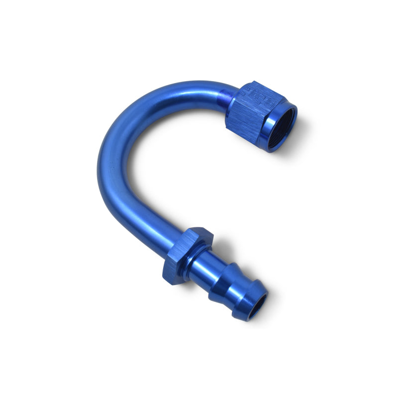 Russell #6 Twist-Lok 180° Standard Radius Hose Ends - Blue 624340 Photo - out of package