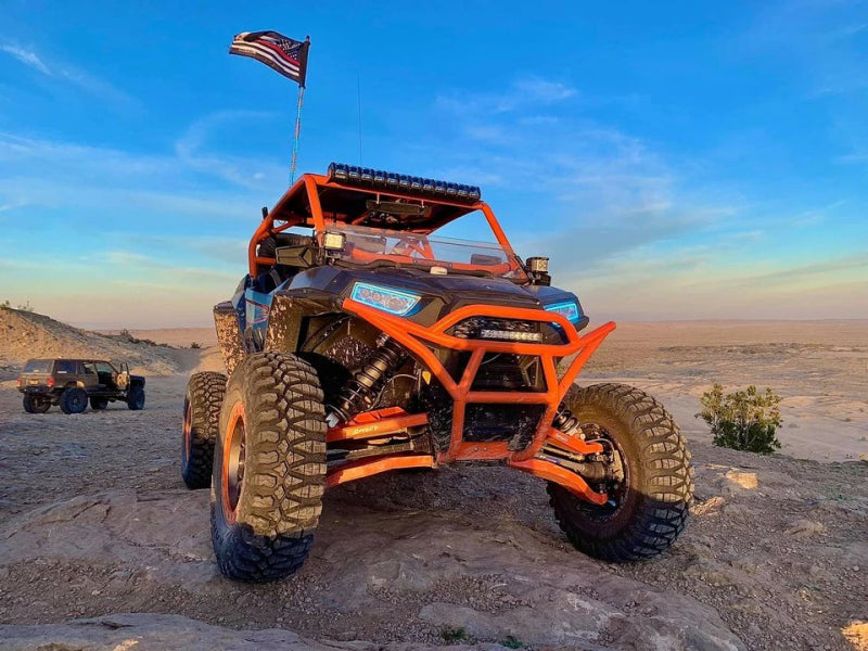 ORACLE Lighting Oracle 14-21 Polaris RZR 900/1000 Turbo Dynamic RGB+A Seq Turn Signal Headlight Halo Kit- ColorSHIFT 1439-332 1439-332 User 6