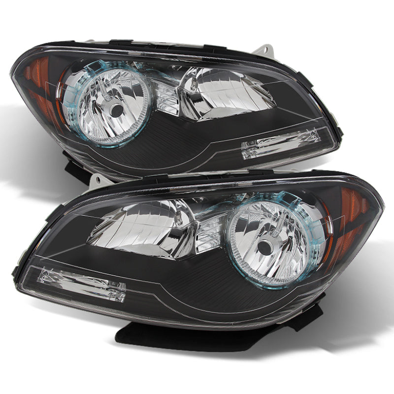 SPYDER Xtune Chevy Malibu 2008-2012 Crystal Headlights Black HD-JH-CMA08-AM-BK 9026010 9026010 Photo - Primary
