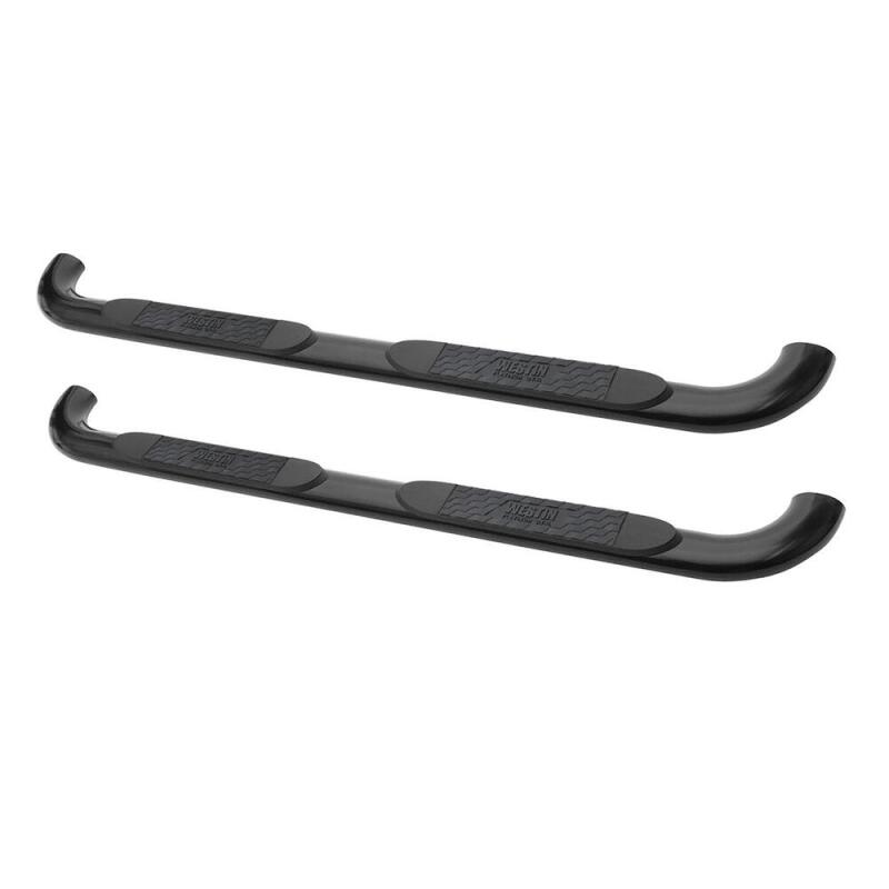 Westin 2003-2013 Chevrolet/GMC Avalanche 1500 w/out cladding Platinum 4 Oval Nerf Step Bars - Black 21-2995 21-2995 Photo - Unmounted