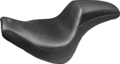 Mustang Motorcycle Mustang 06-17 Harley Softail Wide Tire (200mm) Sport Touring Passenger Seat - Black 76251 76251 Photo - Primary