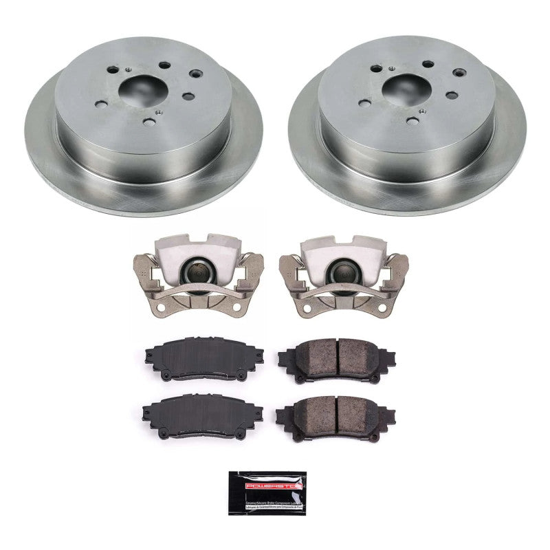 PowerStop Power Stop 10-15 Lexus RX350 Rear Autospecialty Kit w/Calipers KCOE5864