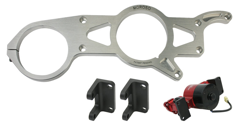 Moroso Ford Small Block Alternator & Vacuum Pump Mount - CSR (Early) Water Pump - 93mm Alternator 63823 63823 Photo - Primary
