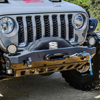 Superwinch Winch Cover for Sx 10000/12000/Talon 9.5 Integrated Winches - Blk Neoprene 1571 1571 Photo - lifestyle view