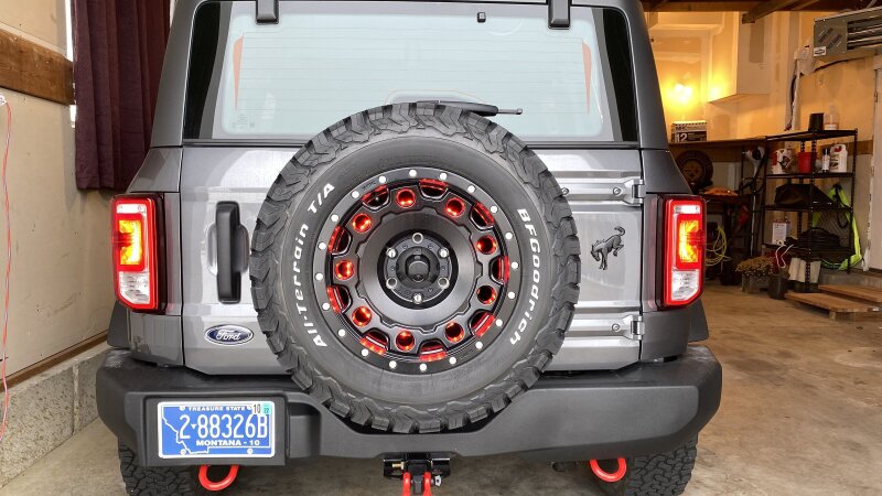 ORACLE Lighting Oracle LED Illuminated Wheel Ring 3rd Brake Light - Red 4211-003 4211-003 Photo - lifestyle view
