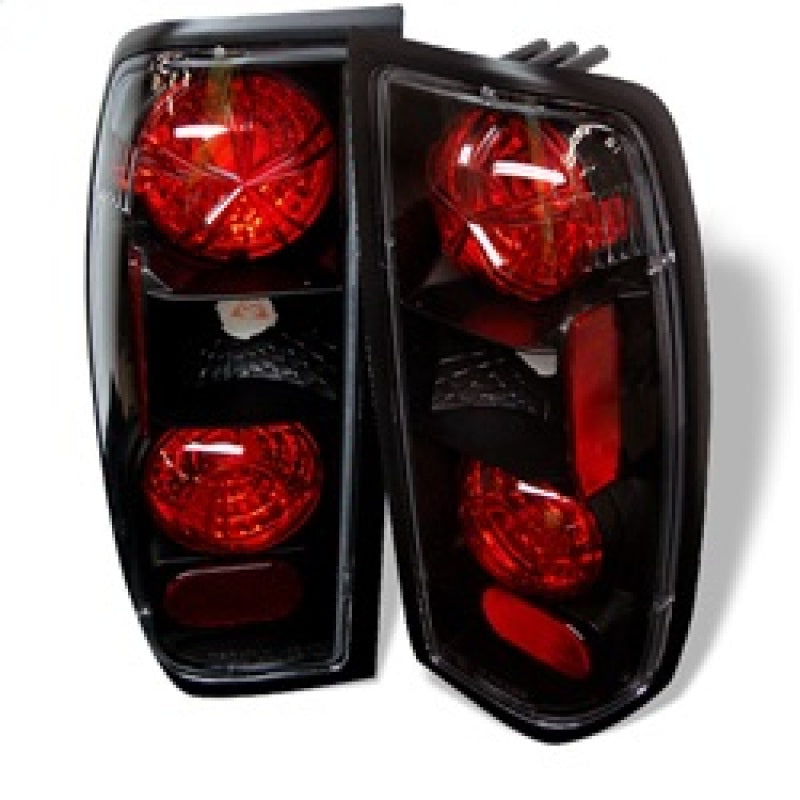 Spyder Nissan Frontier 98-00 Euro Style Tail Lights Black ALT-YD-NF98-BK 5006837 5006837 Photo - Primary