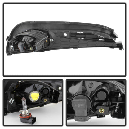 Spyder Honda Civic 2013-2014 4dr OEM Fog Light W/Switch Yellow FL-HC2013-4D-Y 5077752 5077752 User 1