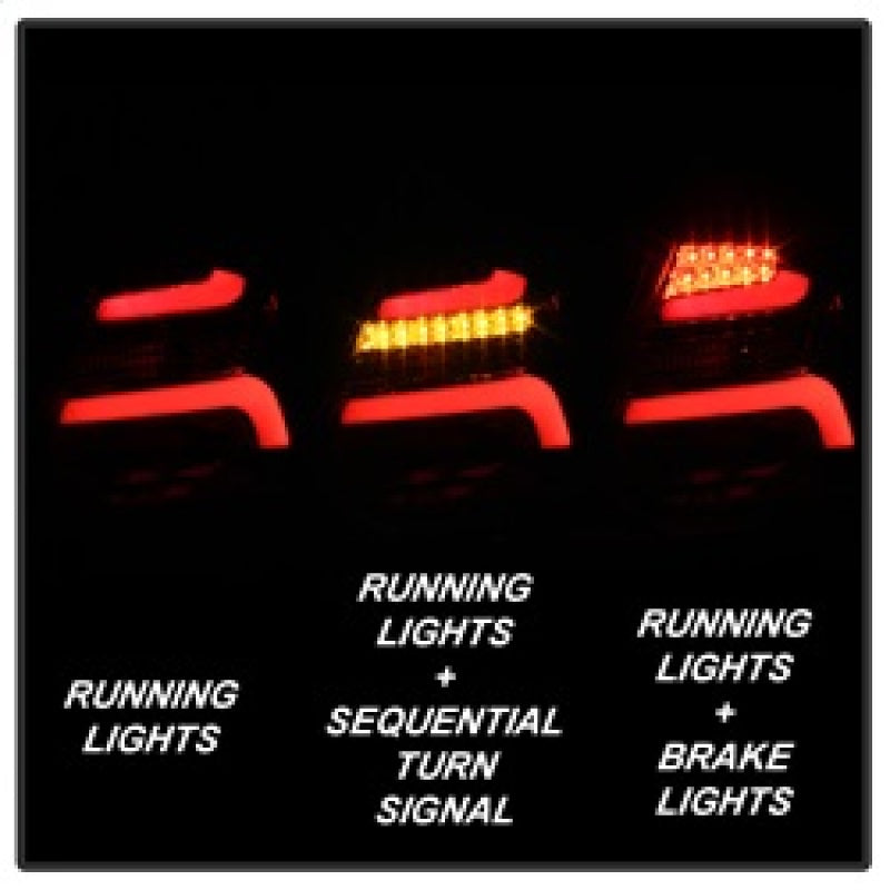Spyder 12-14 Ford Focus 5DR LED Tail Lights - Black (ALT-YD-FF12-LED-BK) 5085139 5085139 Photo - Unmounted