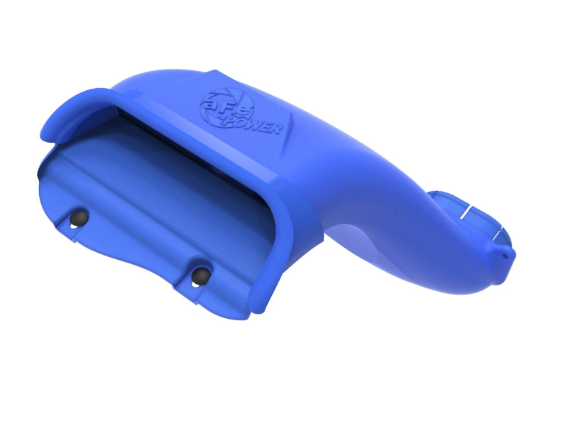 aFe Rapid Induction Dynamic Air Scoop 2021+ Ford F-150V6/V8 - Blue 52-10010SL 52-10010SL Photo - Primary