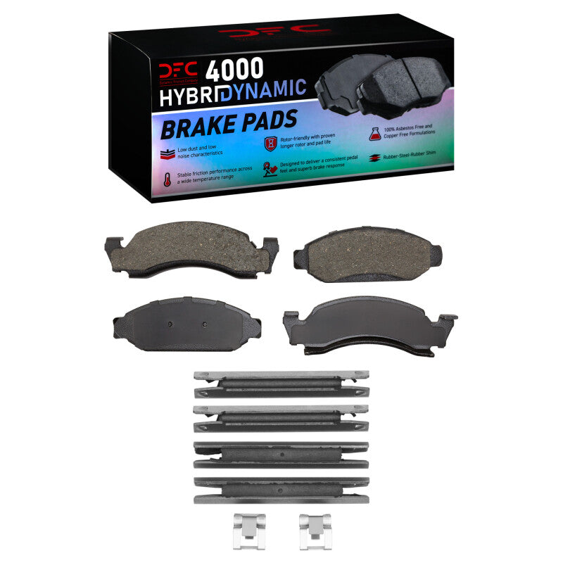 DFC DFC 4000 HybriDynamic Brake Pads Brakes, Rotors & Pads Brake Pads - OE main image