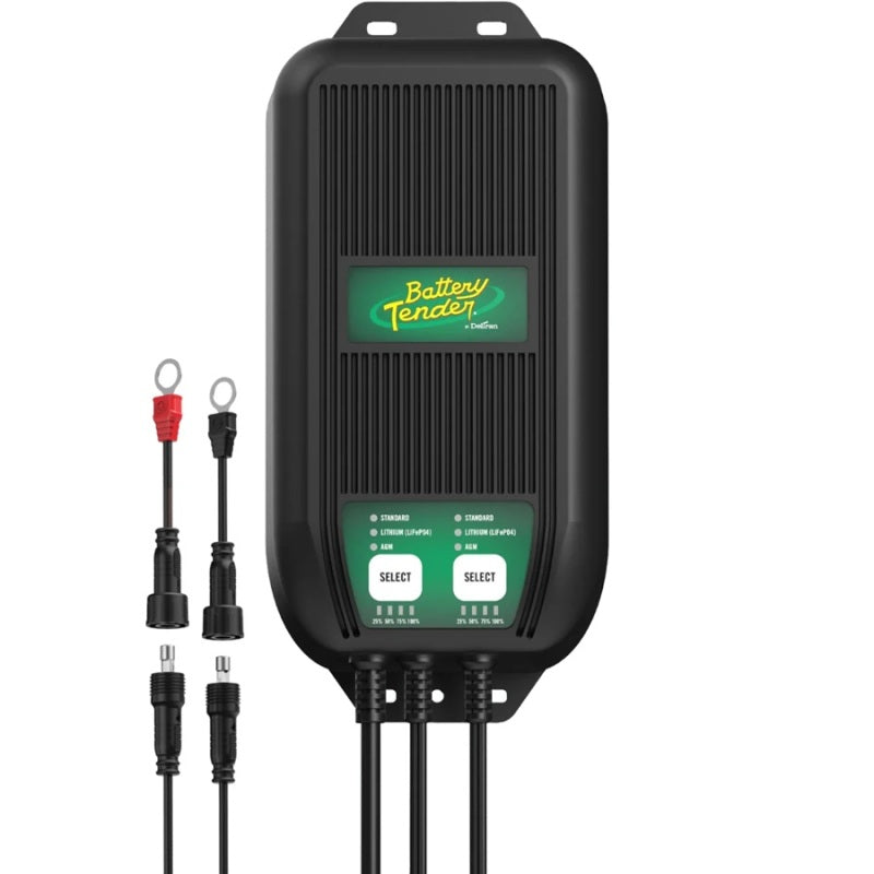 Battery Tender 20A 12V Wave Charge Pro 2 Bank Battery Charger Marine 022-1007-DL-WH 022-1007-DL-WH User 1
