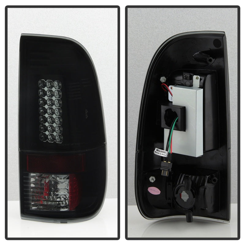 Spyder 08-16 Ford Super Duty LED Tail Lights Black Smoke ALT-YD-FS07-LED-BSM 5083296 5083296 Photo - Unmounted