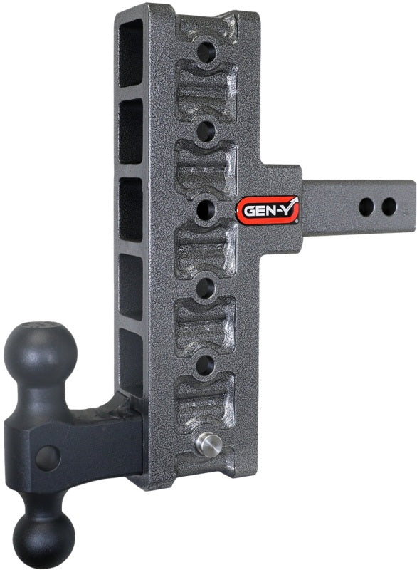 GEN-Y Hitch Gen-Y Mega Duty 2in Shank 7.5in Offset Drop 2K TW 16K Hitch w/GH-051 Dual-Ball GH-216 GH-216 User 1