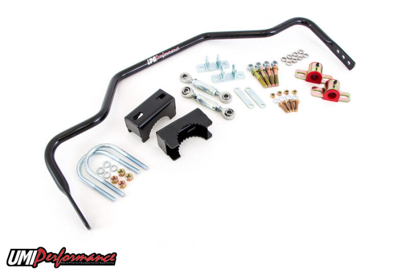 UMI Performance 78-88 GM G-Body 1in Tubular Rear Sway Bar Chassis Mounted Pro-Tour 3044-325-B 3044-325-B Photo - Primary