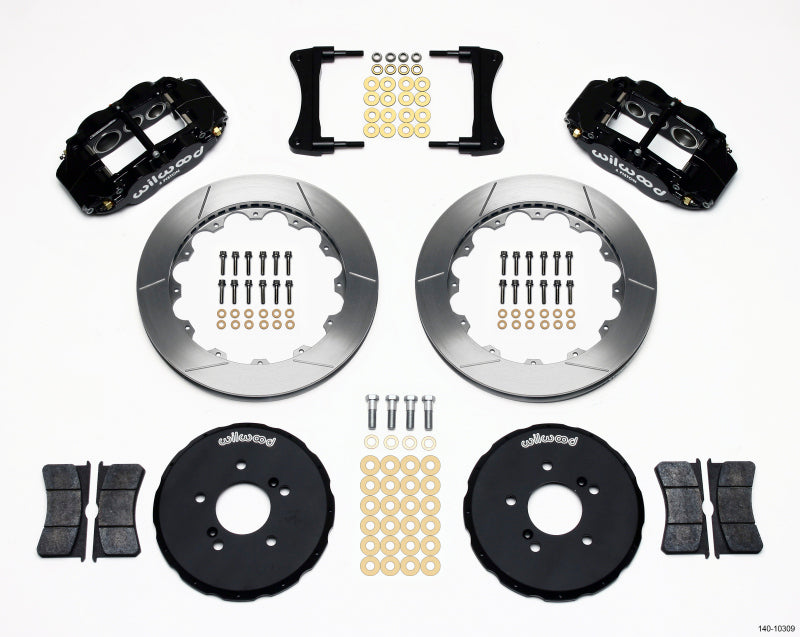 Wilwood Narrow Superlite 6R Front Hat Kit 12.88in Honda S2000 140-10309 140-10309 Photo - Primary