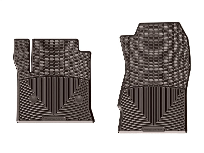 WeatherTech WT Rubber Mats - Front - Cocoa Floor Mats Floor Mats - Rubber main image