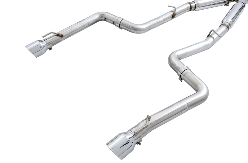 AWE Tuning 2017+ Dodge Charger 5.7L Track Edition Exhaust - Chrome Silver Tips 3015-32120 3015-32120 Photo - out of package