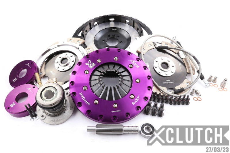 XCLUTCH XCL Clutch - 9in Twin Solid Ceramic Drivetrain Clutch Kits - Multi main image