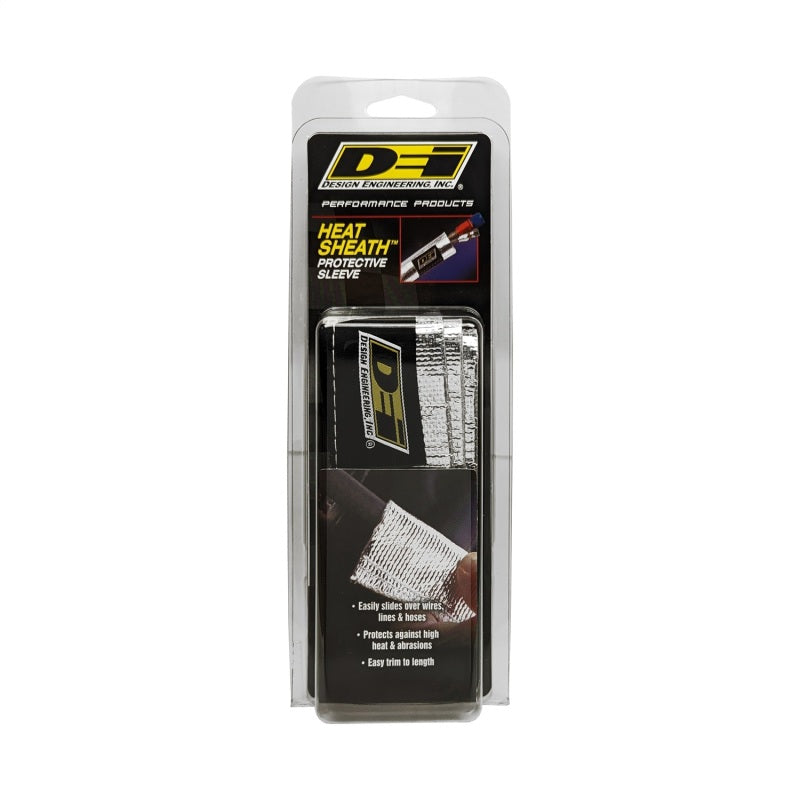 DEI Heat Sheath 3/4in x 3ft - Aluminized Sleeving- Sewn Edge 10403 10403 Photo - Unmounted