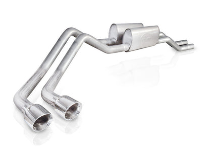 Stainless Works 2004-08 F150 5.4L Exhaust 2-1/2in Chambered Mufflers Behind Passenger Tire Exit 08F150TDRT 08F150TDRT Photo - Primary