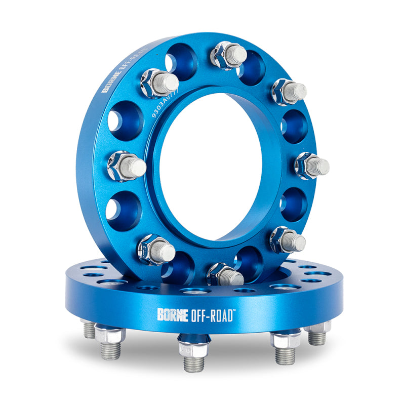 Borne Off-Road Wheel Spacers 8x180 124.1 32 M14 Blue BNWS-009-320BL BNWS-009-320BL Photo - Primary