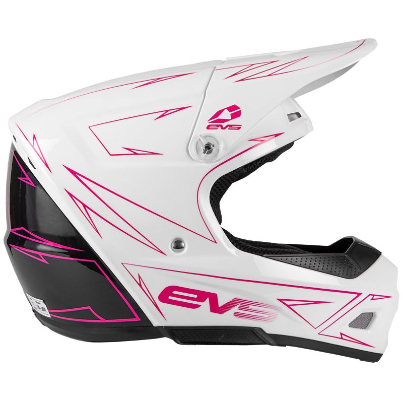 EVS T3 Pinner 50/50 Whtpnkblk Ylg HE21T3P50-PK-L HE21T3P50-PK-L User 1