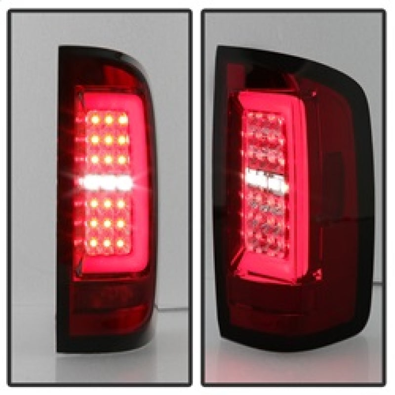 Spyder Chevy Colorado 2015-2017 Light Bar LED Tail Lights - Red Clear ALT-YD-CCO15-LED-RC 5085269 5085269 Photo - Unmounted