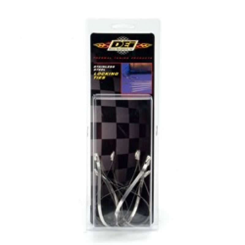 DEI Stainless Steel Locking Tie 8in - 8 per pack 10201 10201 Photo - in package