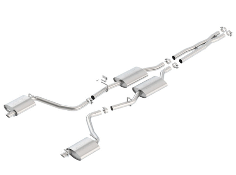 Borla 15-16 Dodge Charger 3.6L V6 ATAK Cat Back Exhaust (Uses Factory Valence) 140686 140686 Photo - Primary