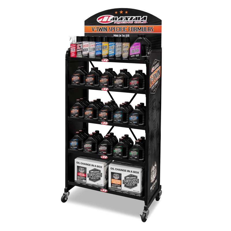 Maxima V-Twin Floor Display Large Metal Shelf 10-10100-VLG 10-10100-VLG User 1