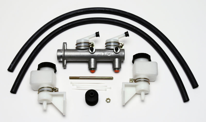 Wilwood Tandem Master Cylinder - 1" Bore w/ Remote Reservoirs 260-7563 Photo - Primary