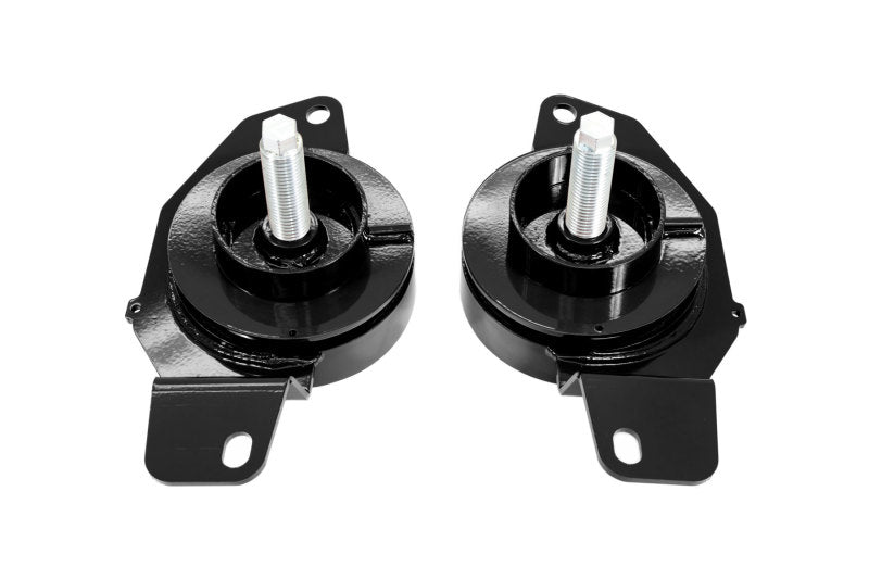 UMI Performance 82-92 GM F-Body Upper Spring Mount Weight Jacks for UMI K-Member - Black 2411-B