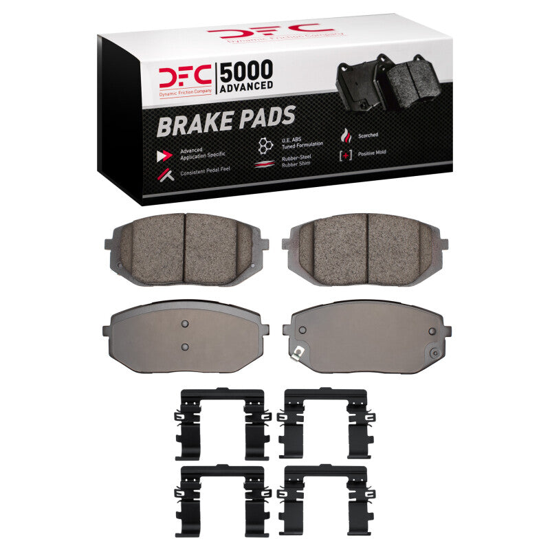 DFC DFC 5000 Advanced Low Met Brake Pads Brakes, Rotors & Pads Brake Pads - OE main image