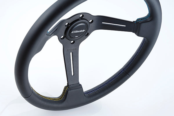 GReddy SPORT STEERING WHEEL - 3 STRIPE DEEP DISH 16600002