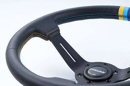 GReddy SPORT STEERING WHEEL - 3 STRIPE DEEP DISH 16600002