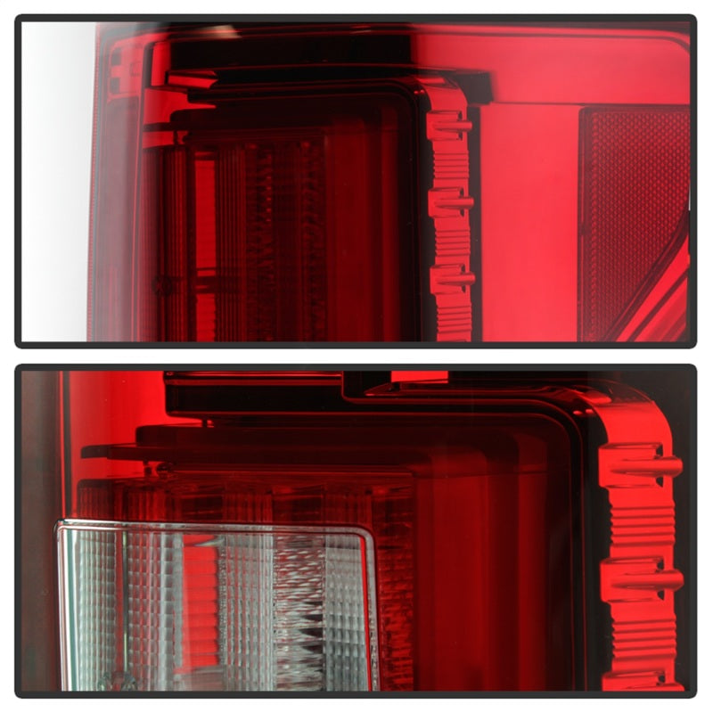 Spyder 18-19 Ford F-150 (w/o Blind Spot Sensor) LED Tail Lights - Red Clear (ALT-YD-FF15018-LED-RC) 5085764 5085764 Photo - Unmounted
