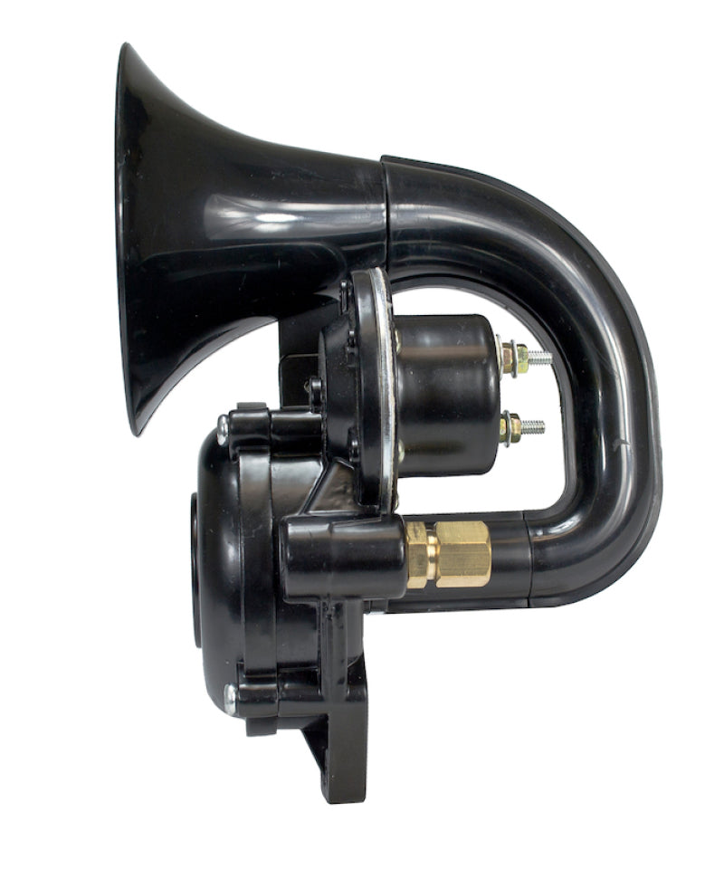 Hella Horn Kit Bx Black Air 1Tone 12/24V 013410011 013410011 Photo - Close Up