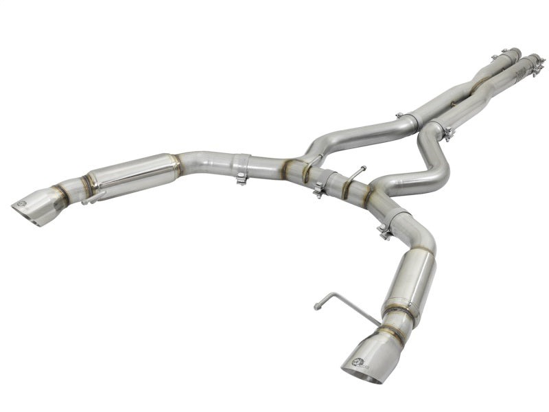 aFe  POWER MACH Force-Xp 3" Aggressive Toned Cat-Back Exhaust System 49-33088-P Photo - Primary