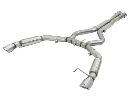 aFe  POWER MACH Force-Xp 3" Aggressive Toned Cat-Back Exhaust System 49-33088-P Photo - Primary
